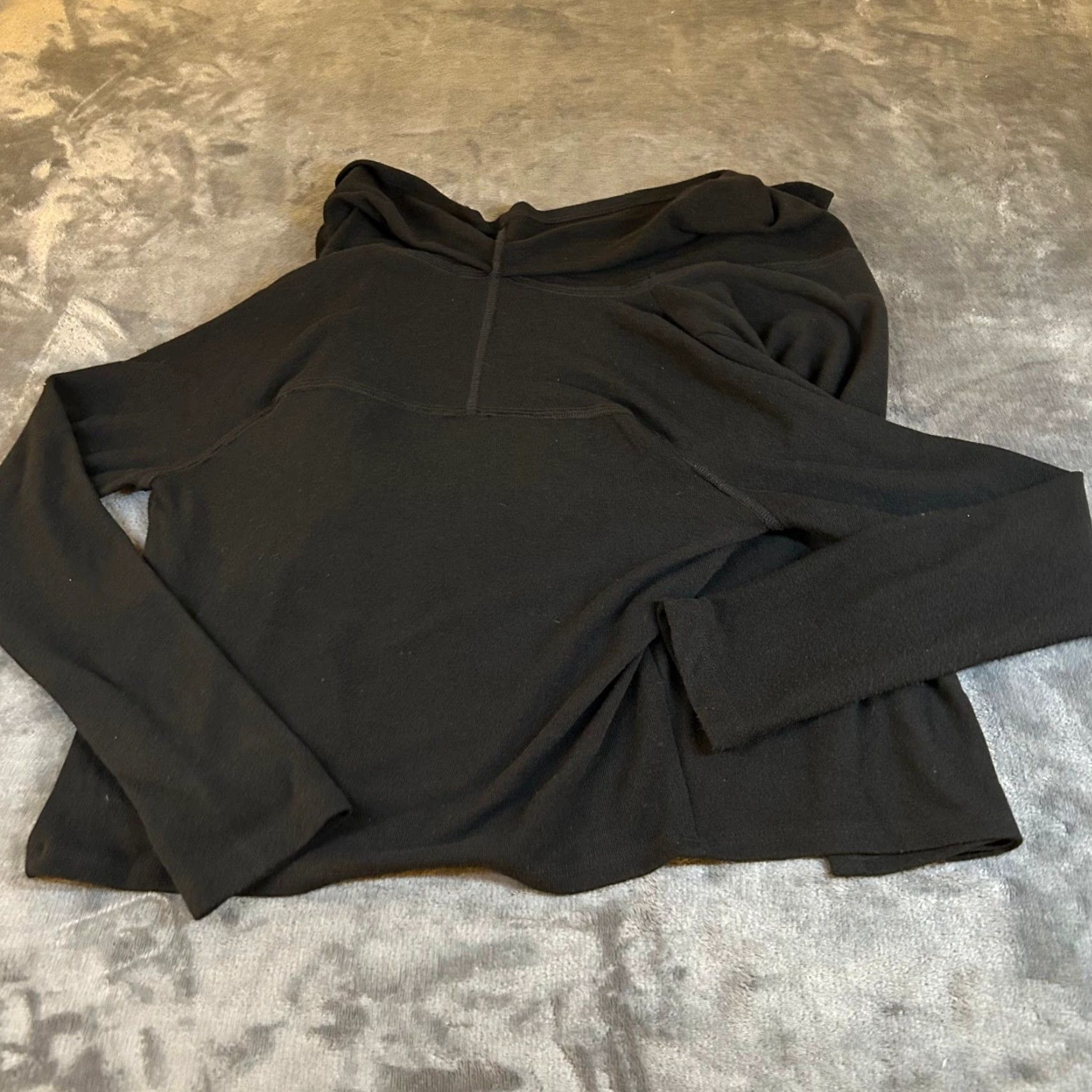 Vintage Karen Kane Black Open Front Cardigan Knit Jacket Womens Medium Cardigan All Seasons Soft Knit Casual USA Made Size M / US 6-8 / IT 42-44 - 3 Thumbnail