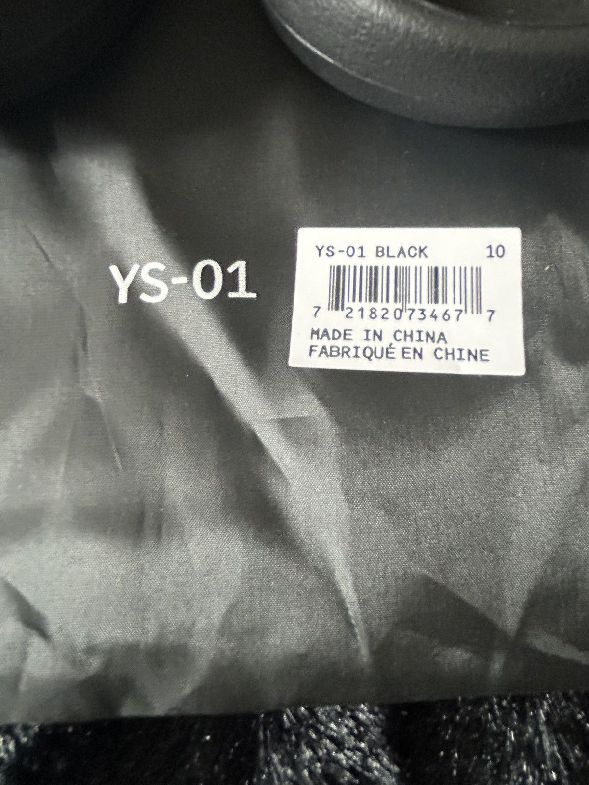 Yeezy Yeezy Ys-01 (Black) Size US 10 / EU 43 - 5 Thumbnail
