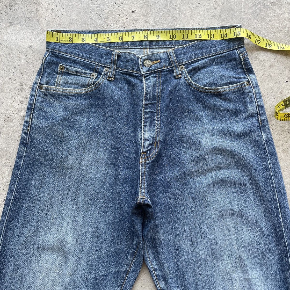 Japanese Brand W31x29 Vintage Japanese Jeans Faded Denim Pants Size US 31 - 5 Thumbnail