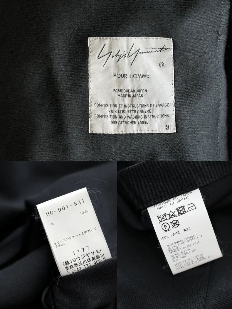 Yohji Yamamoto Yohji Yamamoto Yohji Yamamoto Chinese Style Long Coat Size US L / EU 52-54 / 3 - 6 Thumbnail
