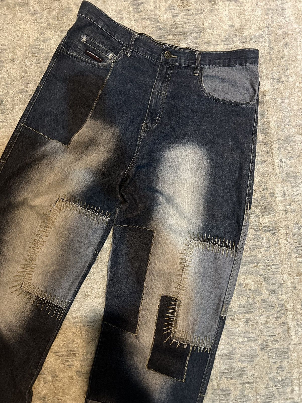 Akademiks Akademiks jeans PATCH WORK Denim Pants Size US 36 / EU 52 - 7 Thumbnail