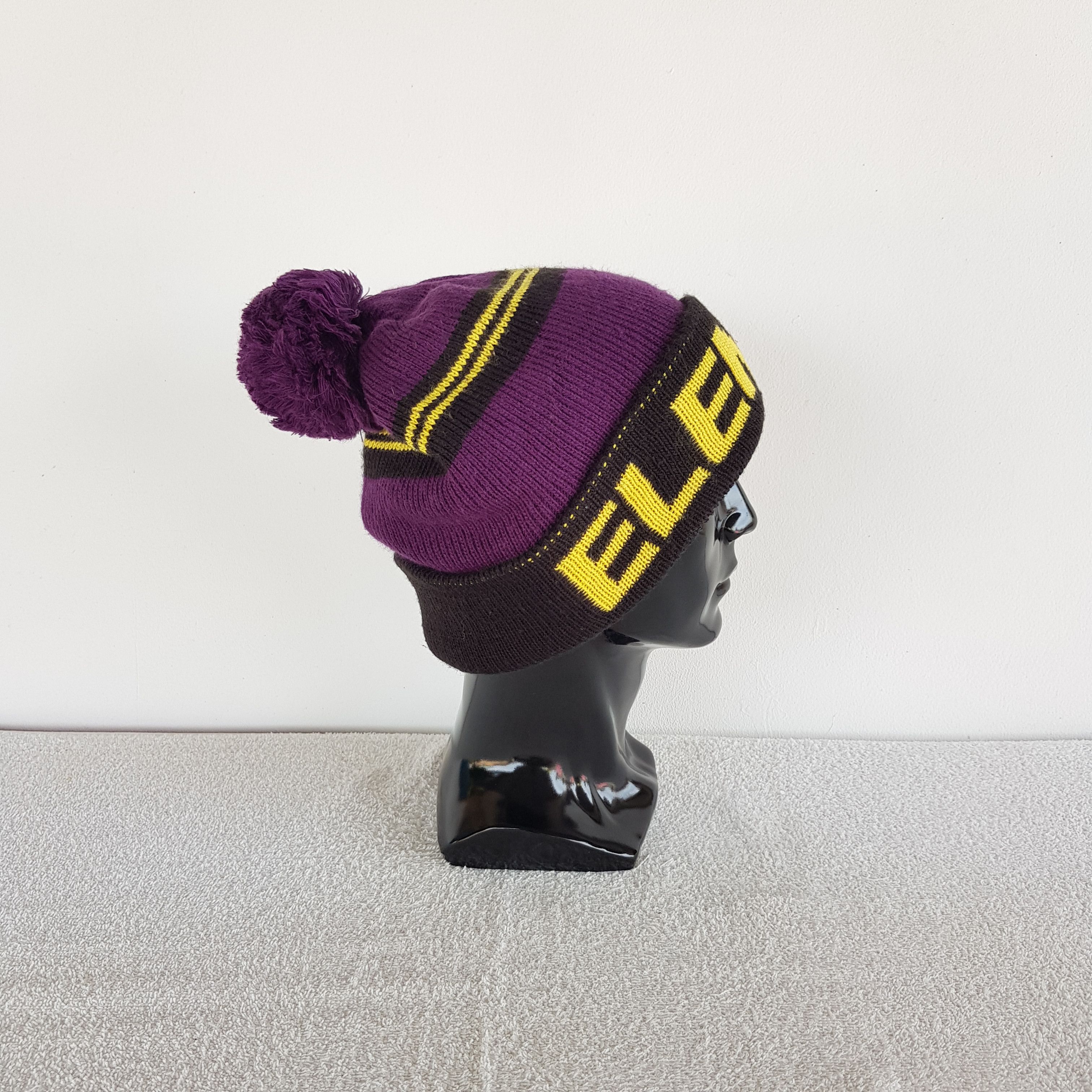 Element Vintage Element Beanie Y2K Hip Hop Swag Snow Caps Hats Size ONE SIZE - 3 Thumbnail