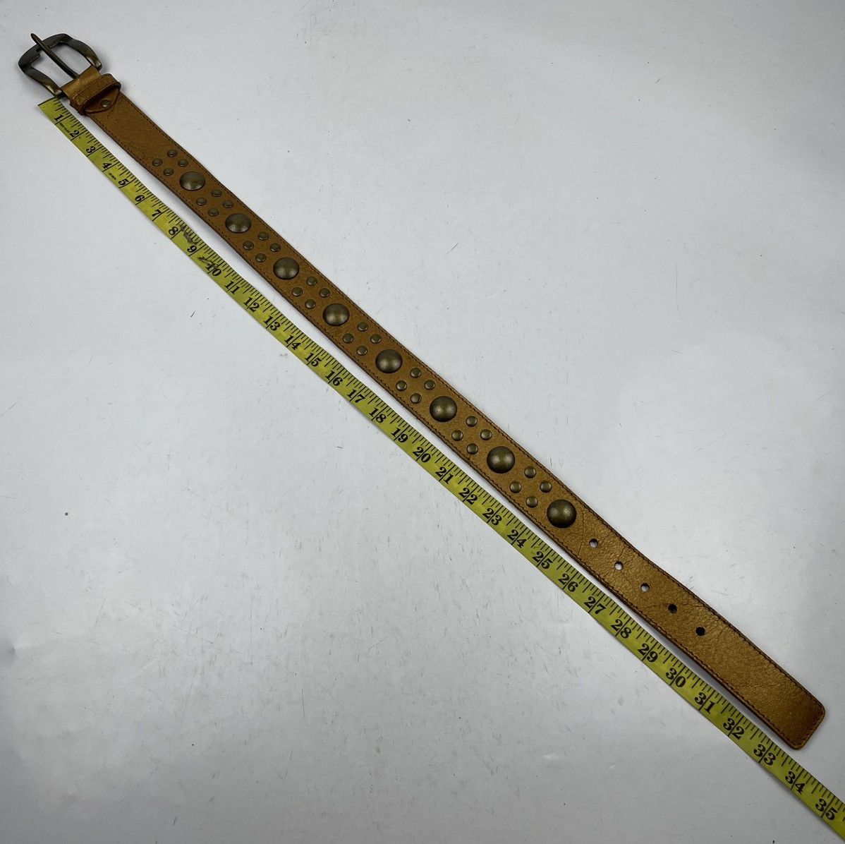 Japanese Brand × Seditionaries jun ashida made in italy studded leather belt tc34 Size ONE SIZE - 5 Thumbnail