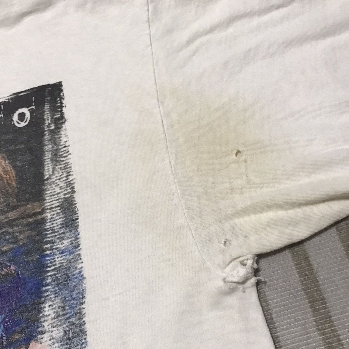 Band Tees × Vintage VINTAGE DISTRESS BAND DEF LEPPARD 00s RARE TEE Size US XL / EU 56 / 4 - 4 Thumbnail