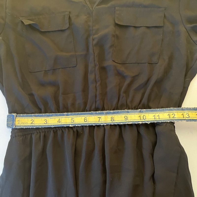 Mossimo Mossimo Women's Dress Size Small Black V-Neck Size S / US 4 / IT 40 - 6 Thumbnail