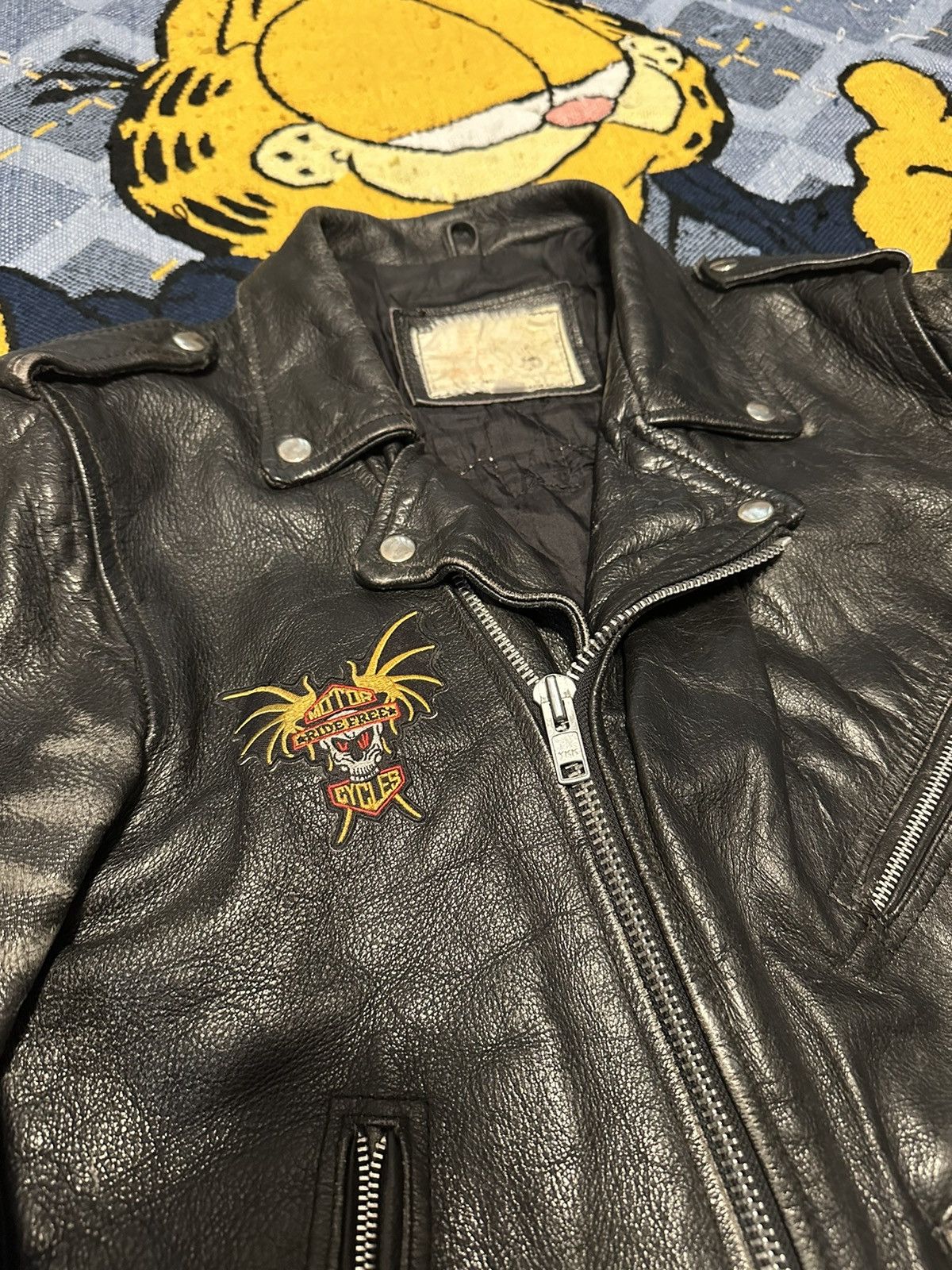 Harley Davidson Vintage 80s Harley-Davidson Leather Biker Jacket Size US S / EU 44-46 / 1 - 3 Thumbnail