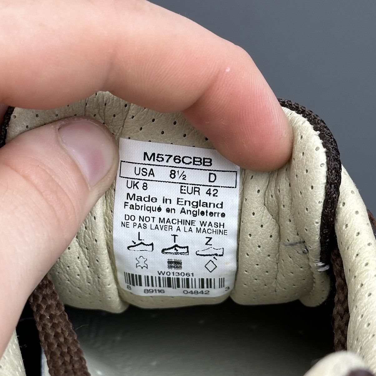 New Balance New Balance 576 Made In England Leather Brown Size US8 Size US 8 / EU 41 - 8 Thumbnail