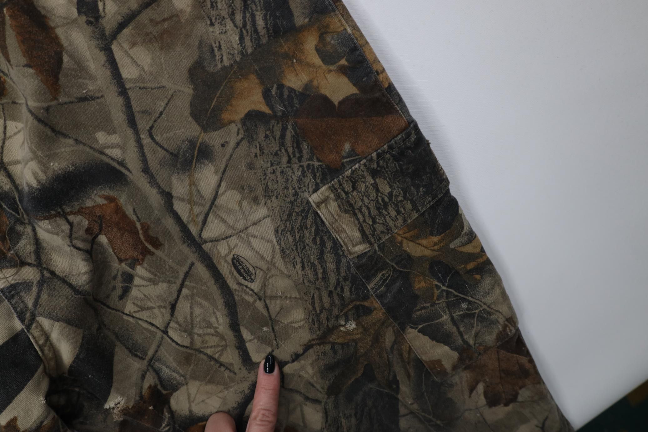 Cabelas Vintage Cabelas Camouflage Scentlok Wide Leg Cargo Pants Size US 38 / EU 54 - 8 Thumbnail
