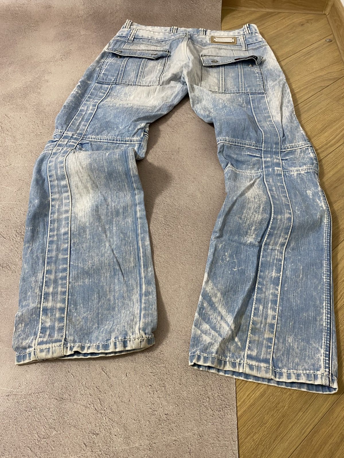 Japanese Brand Japanese Baggy Tornado Mart style y2k Pants Jeans Size US 32 / EU 48 - 9 Thumbnail