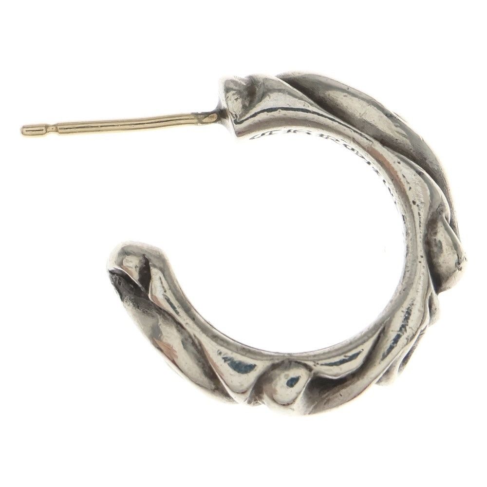 Chrome Hearts Chrome Hearts Scroll Hoop Earring Silver Size ONE SIZE - 2 Thumbnail