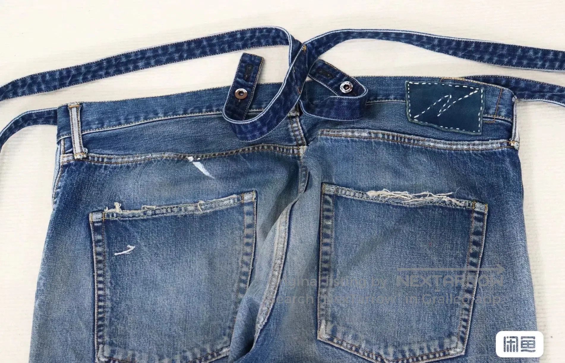 Visvim Visvim 19AW Travailler Braces Jeans. Size US 26 / EU 42 - 3 Thumbnail