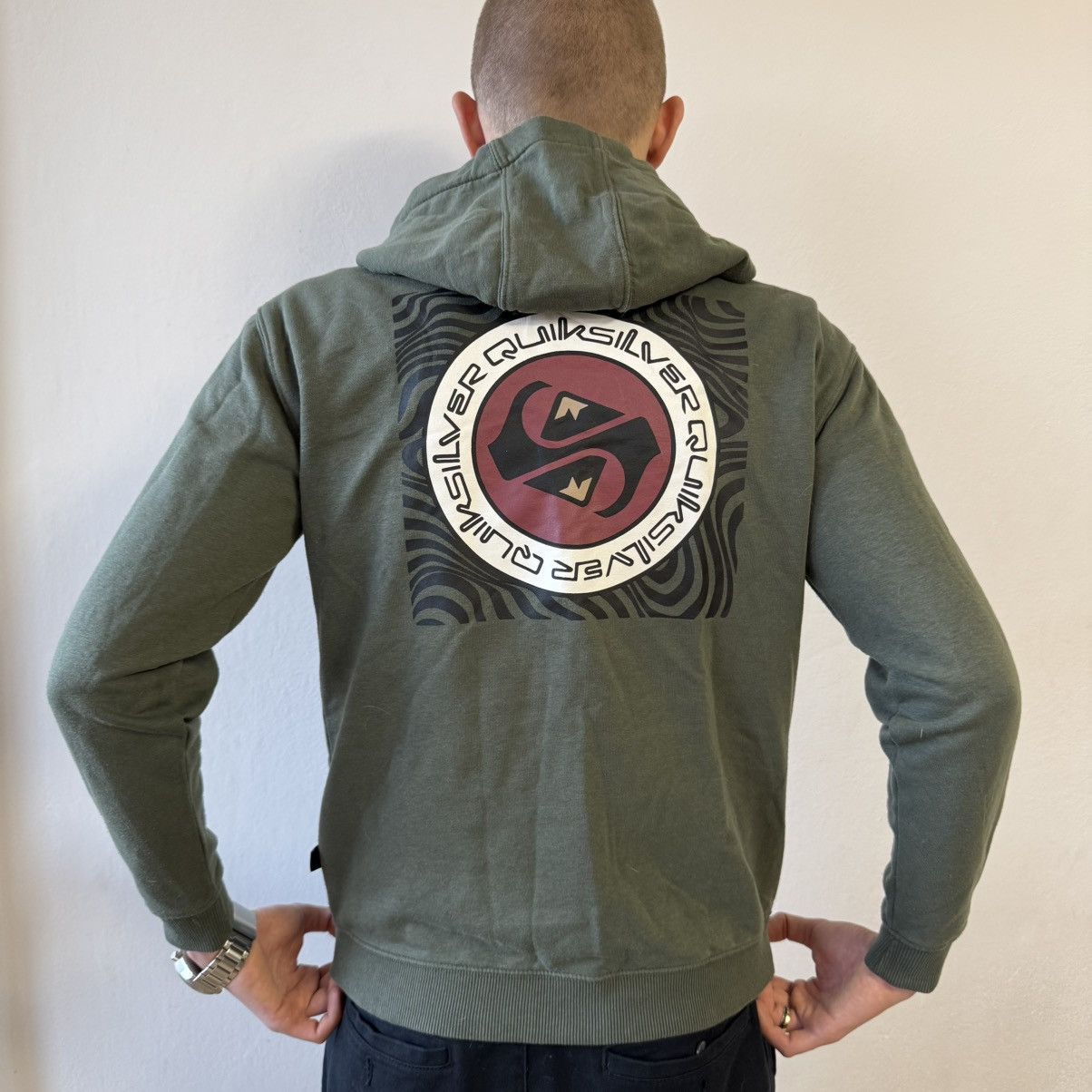 Quiksilver Vintage hoodie quiksilver y2k Size US S / EU 44-46 / 1 - 4 Thumbnail