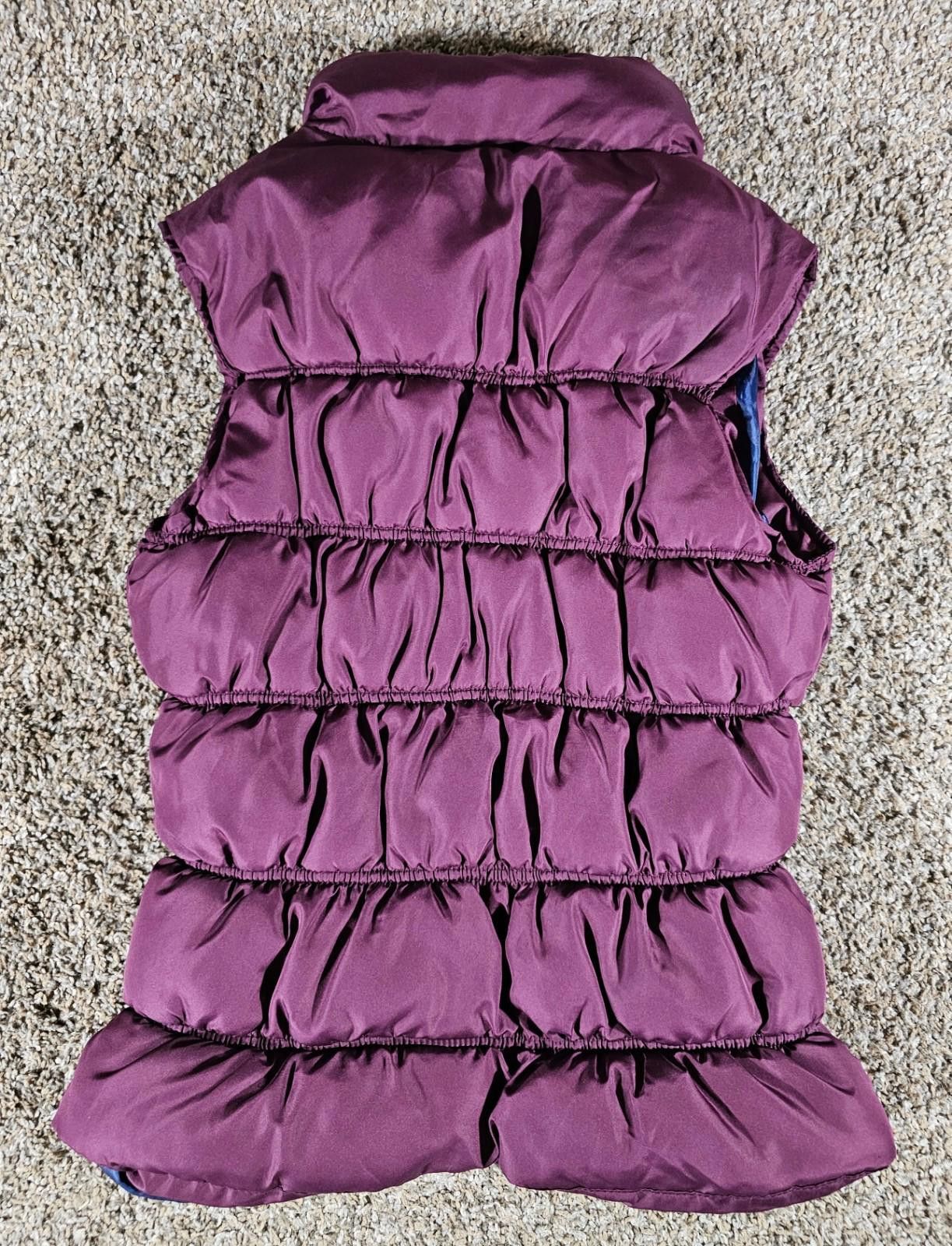 U.S. Polo Assn. USPA U.S. Polo purple puffer vest M Size M / US 6-8 / IT 42-44 - 7 Thumbnail