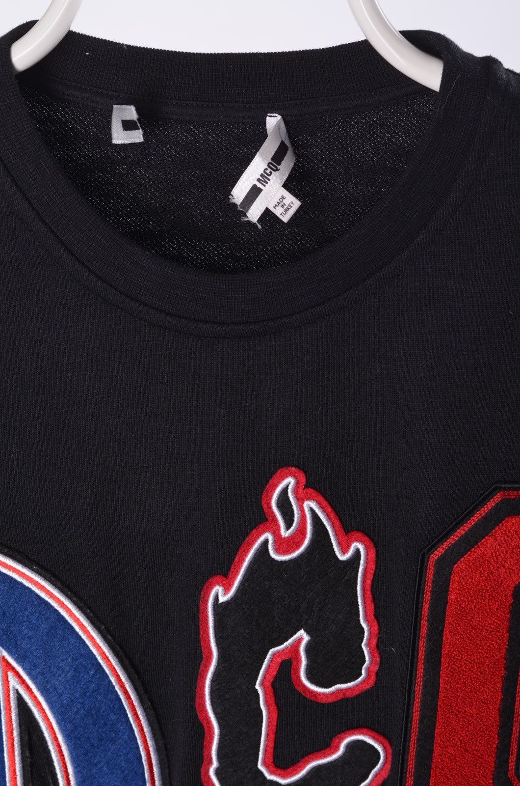 Alexander McQueen Alexander McQueen MCQ Logo Sweatshirt Black Size S Luxury Size US S / EU 44-46 / 1 - 3 Thumbnail