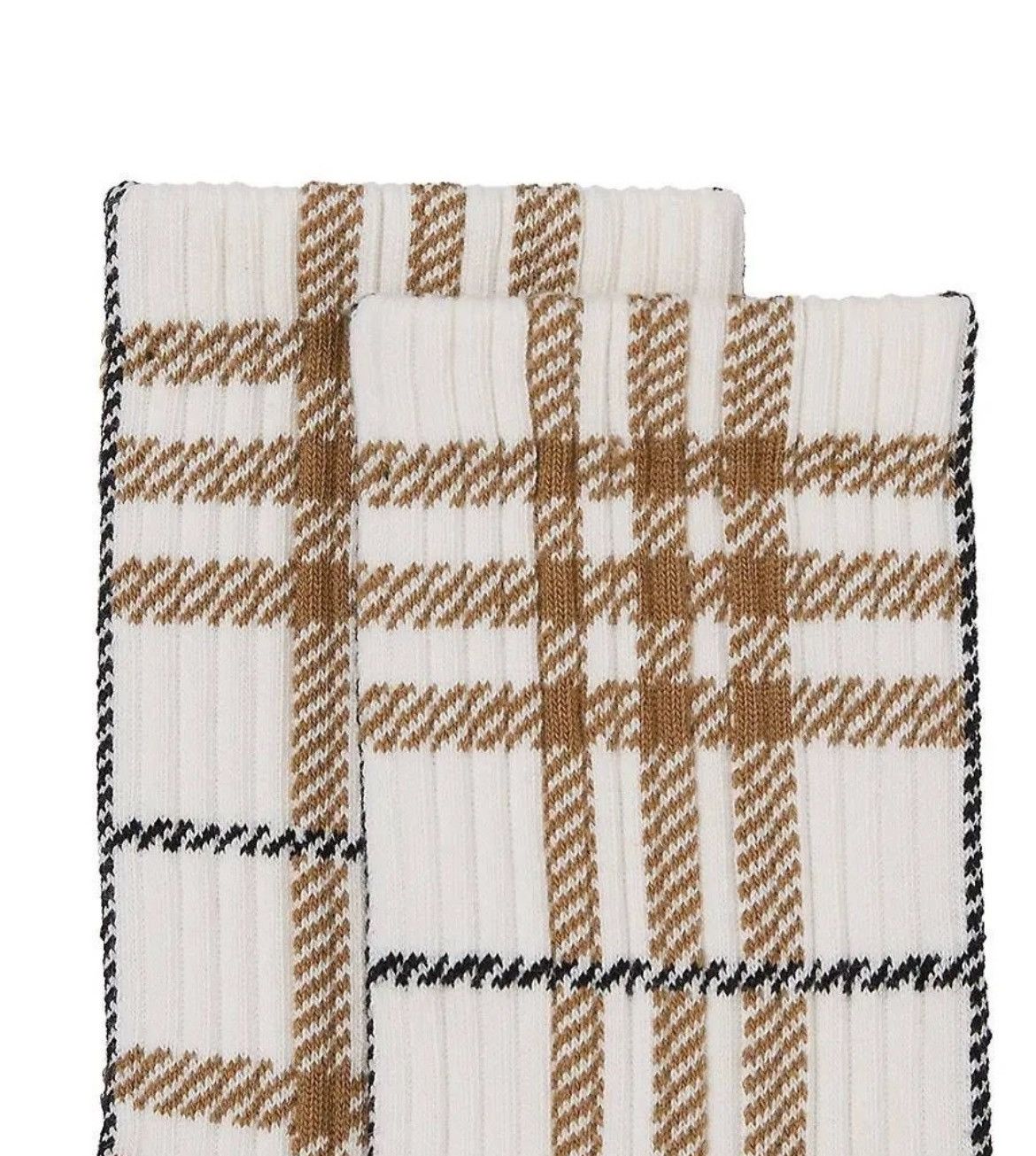 Burberry Burberry Burberry CHECK JACQUARD SOCKS SIZE LARGE Size ONE SIZE - 8 Thumbnail