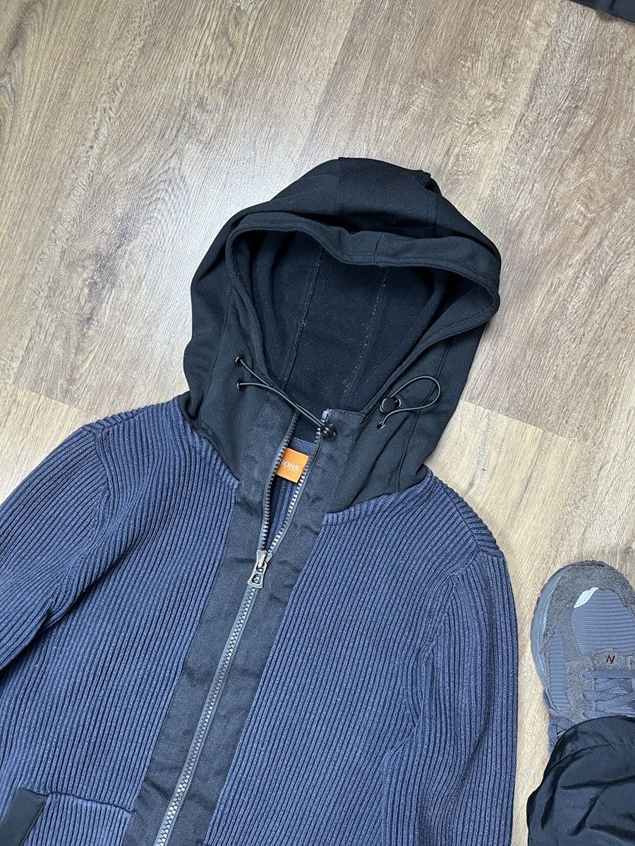 Other ➕ Hugo boss ribbed ninja zip zip up hoodie avant garde Size US L / EU 52-54 / 3 - 4 Thumbnail