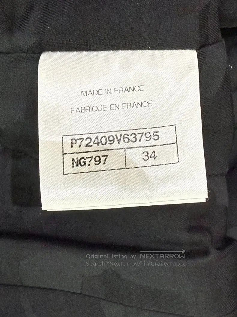 Chanel Chanel 22P Black Knit Jacket 34. Size US XS / EU 42 / 0 - 6 Thumbnail