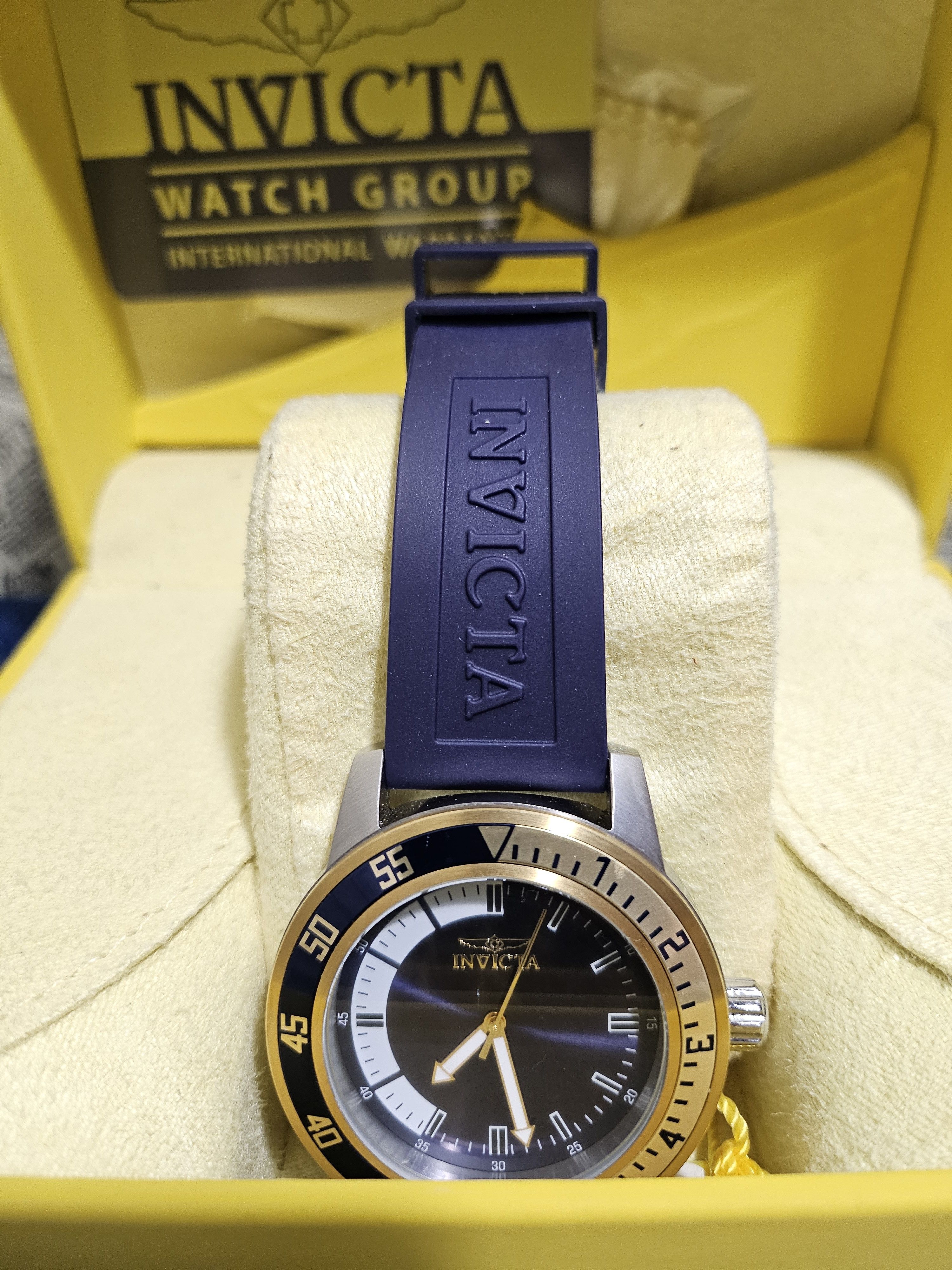 Invicta Invicta Specialty Men Blue Silicone Watch 12847 Size ONE SIZE - 2 Thumbnail