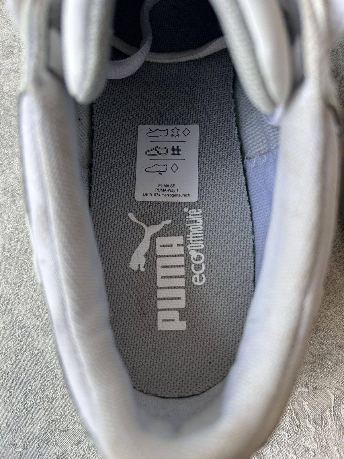 Puma Y2K Puma Speedcat White Leather Low Top Sneakers Size US 8.5 / IT 38.5 - 12 Thumbnail