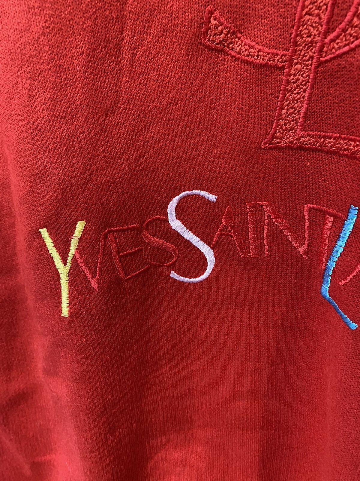 Yves Saint Laurent 1990s Embroidered logo Size US L / EU 52-54 / 3 - 5 Thumbnail