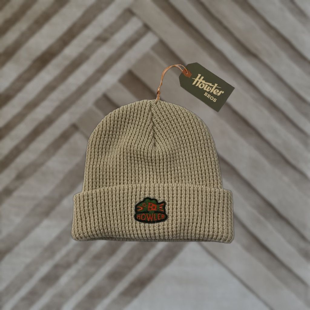Howler Brothers NWT Howler Brothers Beanie Cuffed Winter Knit Hat Logo Patch Gorpcore Size ONE SIZE - 1 Thumbnail