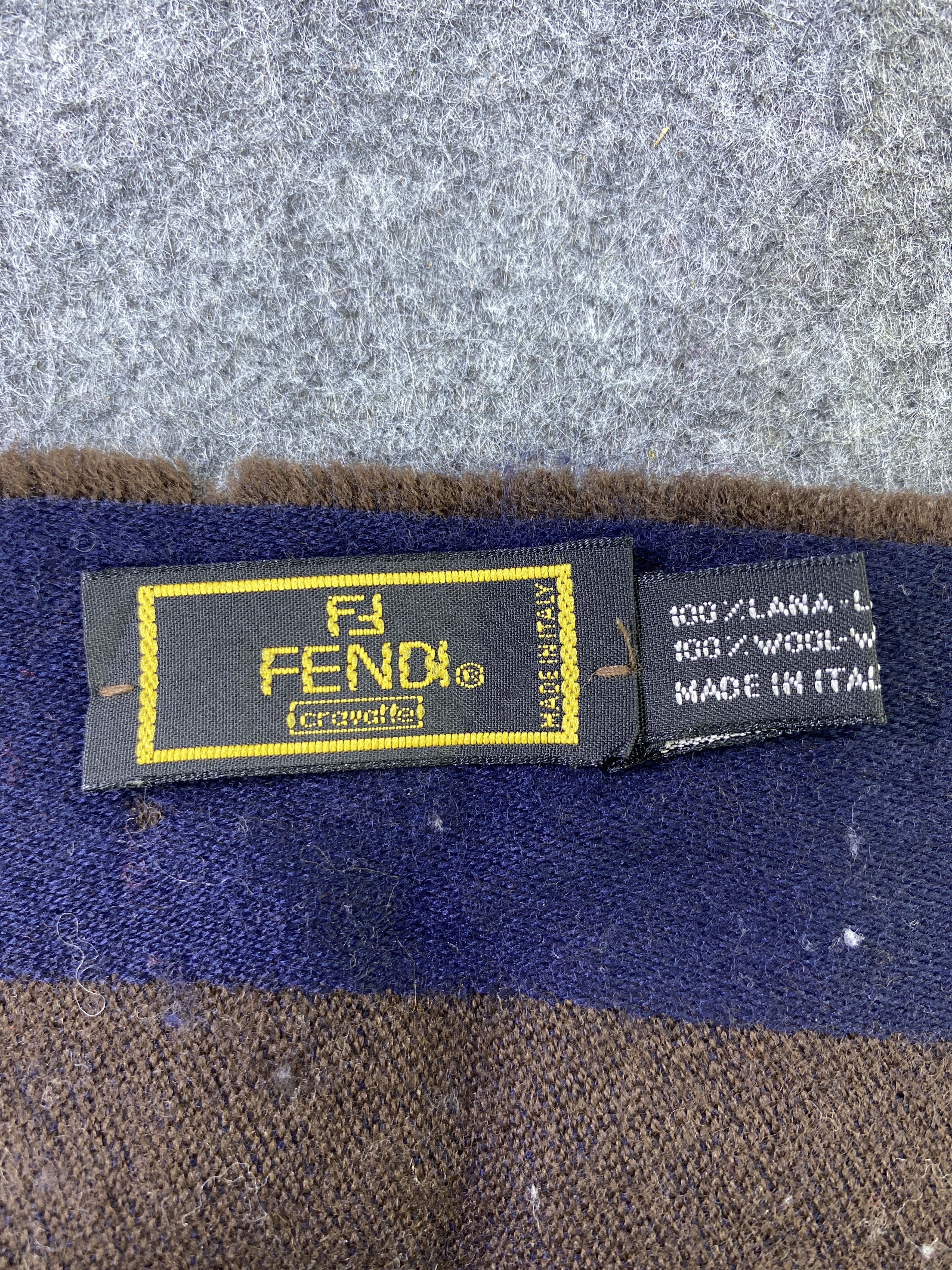 Fendi Vintage Fendi Scarf/Muffler/Neckwear-T809 Size ONE SIZE - 5 Thumbnail
