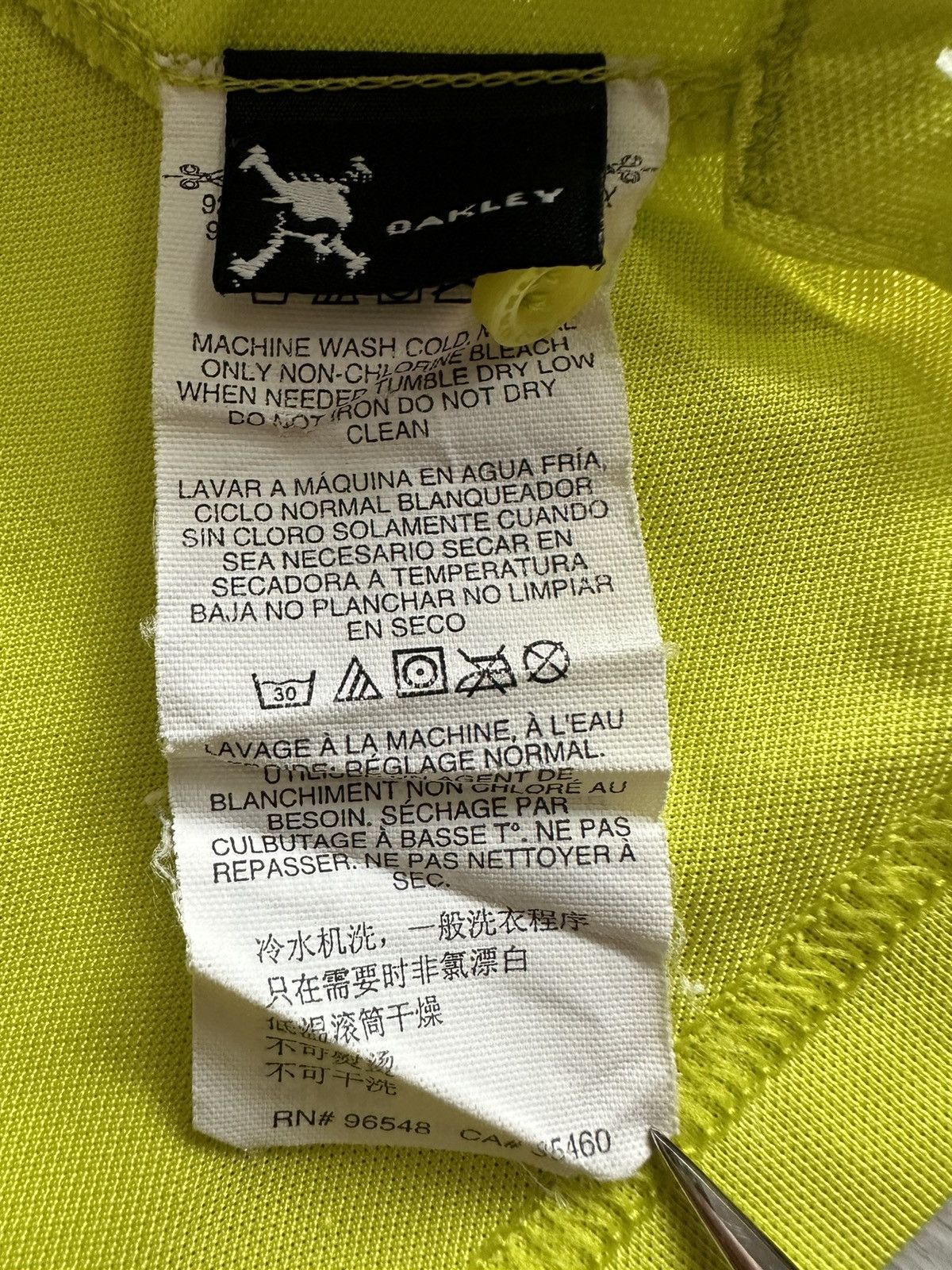 Oakley T-shirt polo Oakley ☠️ regular fit hydrolix Size US L / EU 52-54 / 3 - 8 Thumbnail