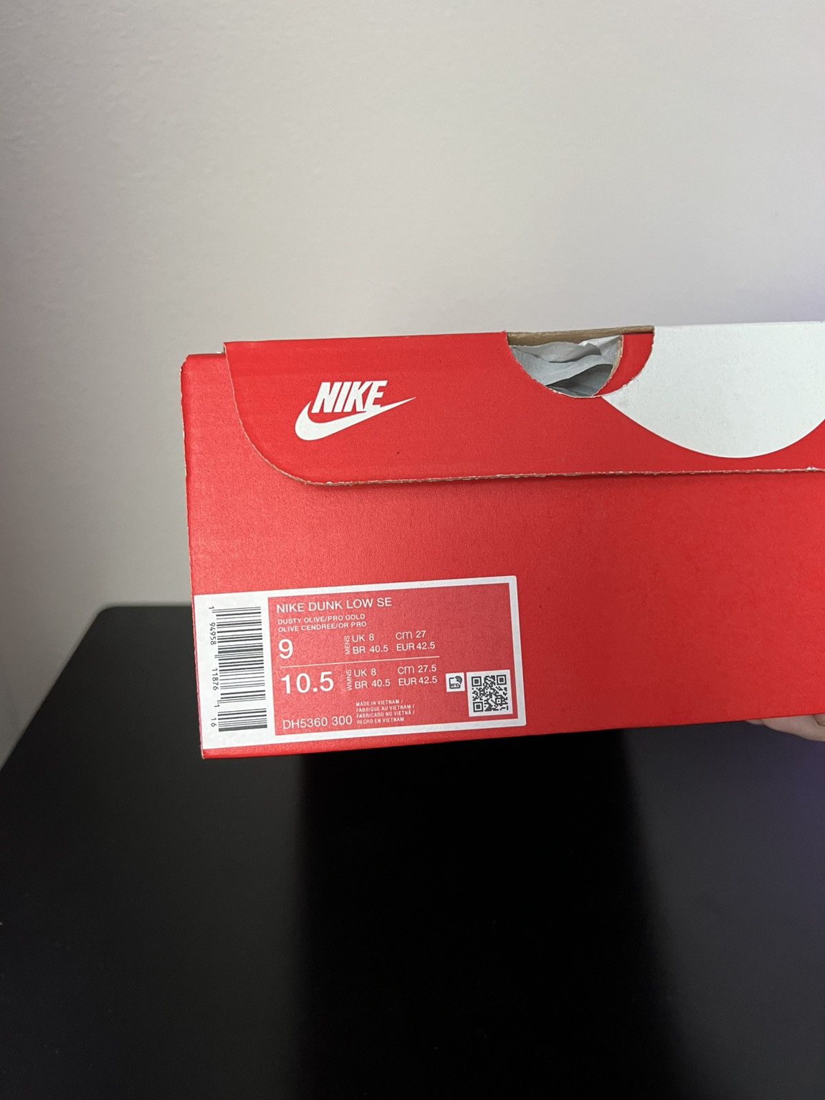 Nike Nike Dunk Low “Dusty Olive” Size US 9 / EU 42 - 9 Thumbnail