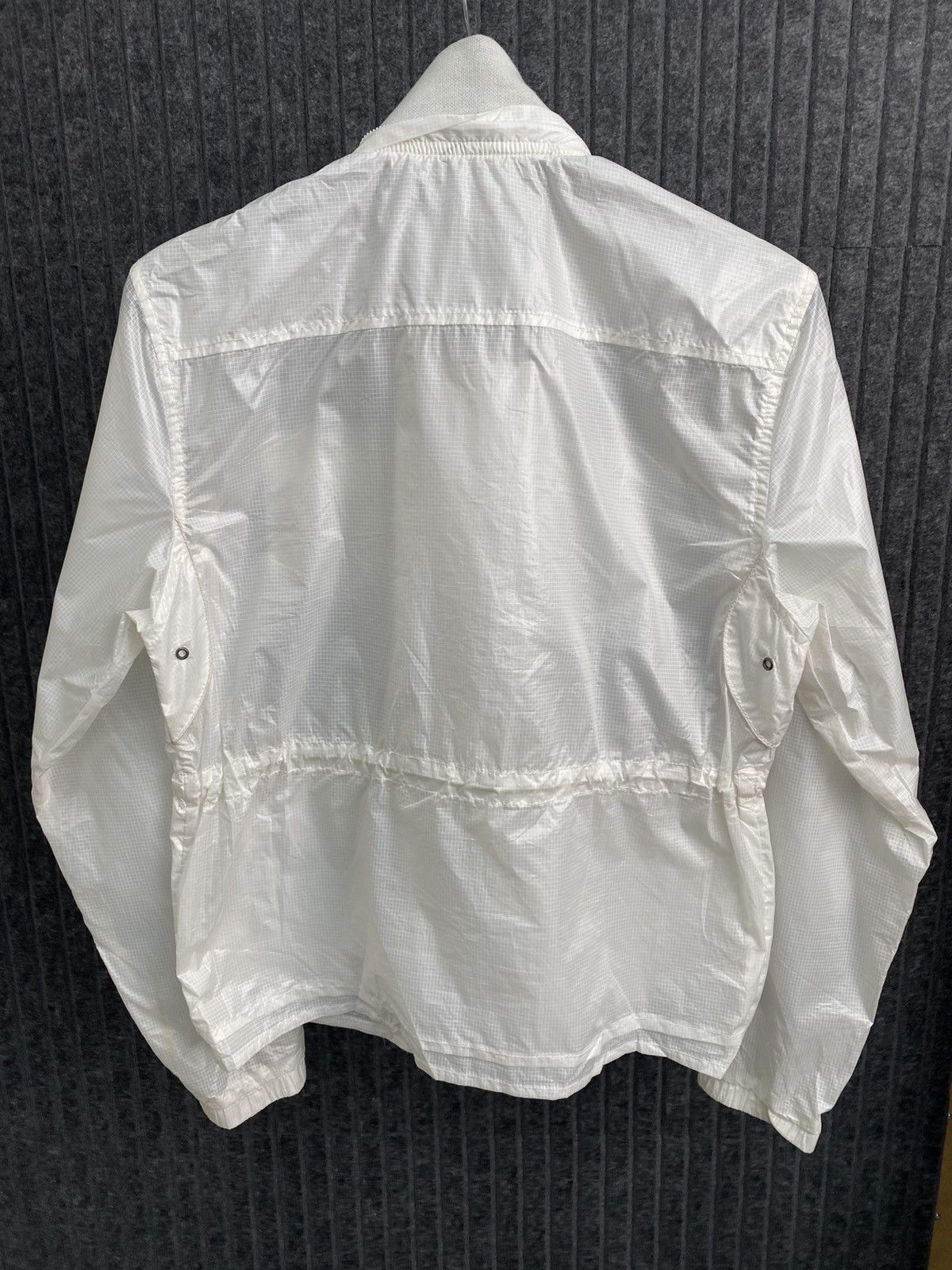 Love Moschino Love Moschino Women’s White Lightweight Jacket Zip Up Size M / US 6-8 / IT 42-44 - 12 Thumbnail