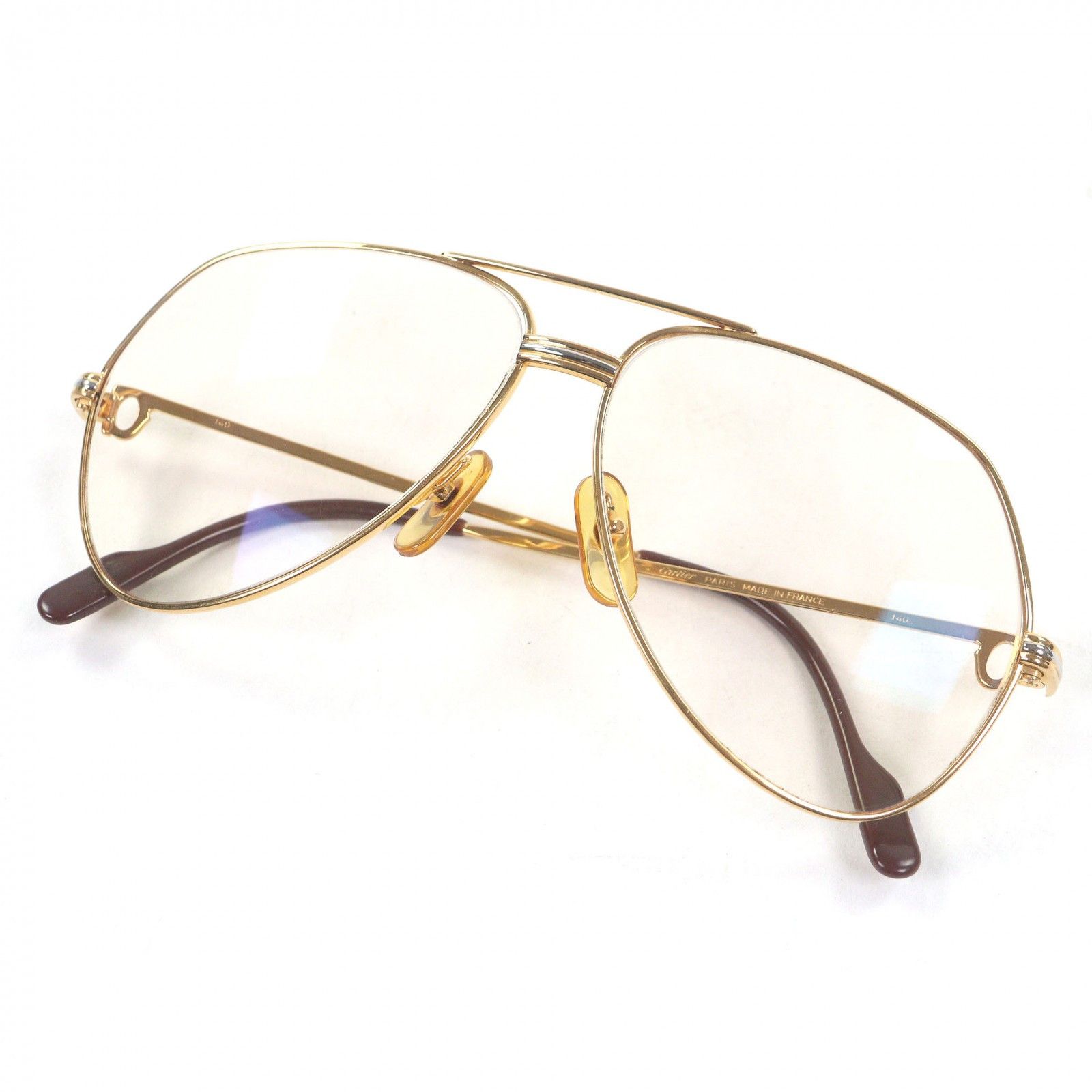 Cartier Cartier Cartier Trinity Two Bridges Sunglasses Plastic / Synthetic Sunglasses DUTY FREE for USA Size ONE SIZE - 1 Thumbnail