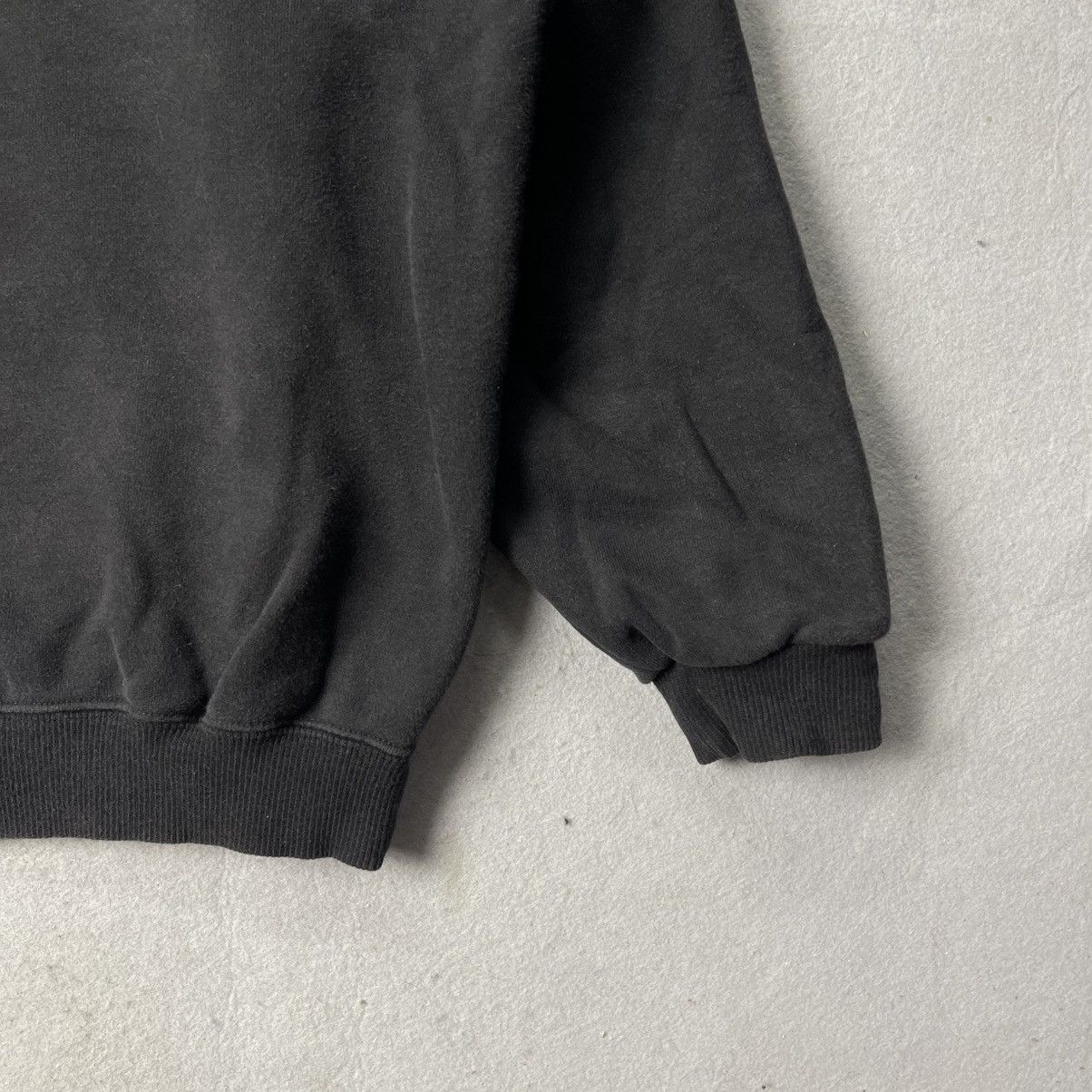 Kenzo Vintage Kenzo Jeans Embroidered Logo Sweatshirt – Black Size US L / EU 52-54 / 3 - 4 Thumbnail