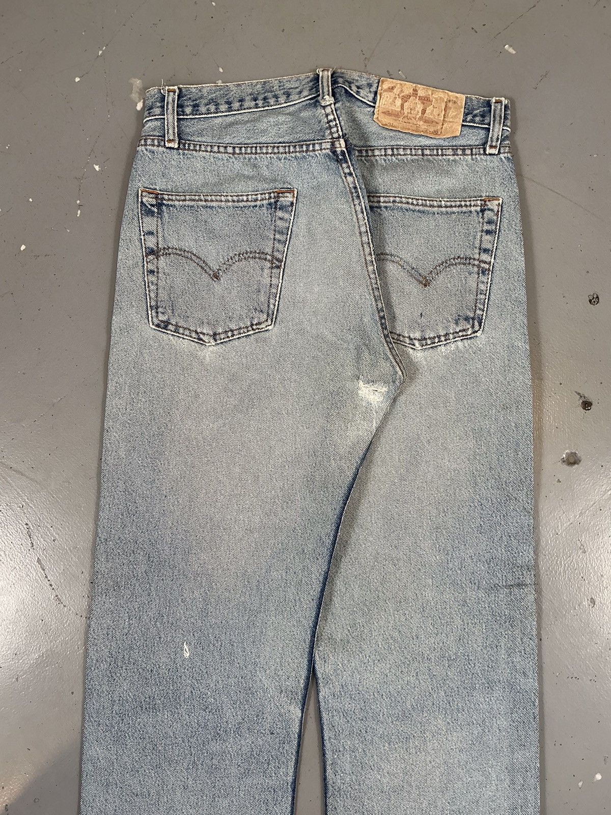 Levi's × Vintage Vintage Levi’s Strauss & co. Red tab distressed denim Size US 30 / EU 46 - 12 Thumbnail