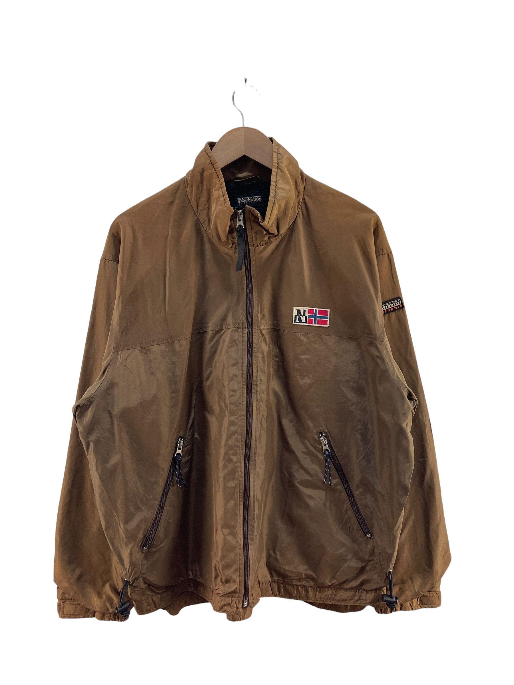 Napapijri Vintage Napapijri Windbreaker Jacket Size US M / EU 48-50 / 2 - 1 Thumbnail