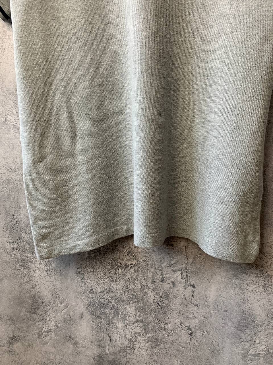 Polo Ralph Lauren × Vintage Polo Ralph Lauren Vintage 90s V-Neck T-Shirt Gray Pique Size US L / EU 52-54 / 3 - 8 Thumbnail