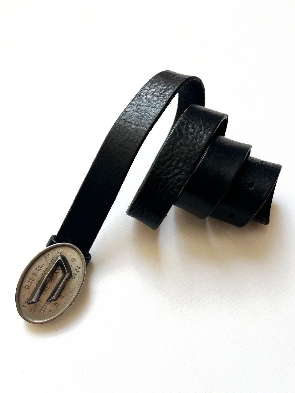 Diesel Vintage Diesel big crazy logo buckle military belt punk y2k Size ONE SIZE - 2 Thumbnail