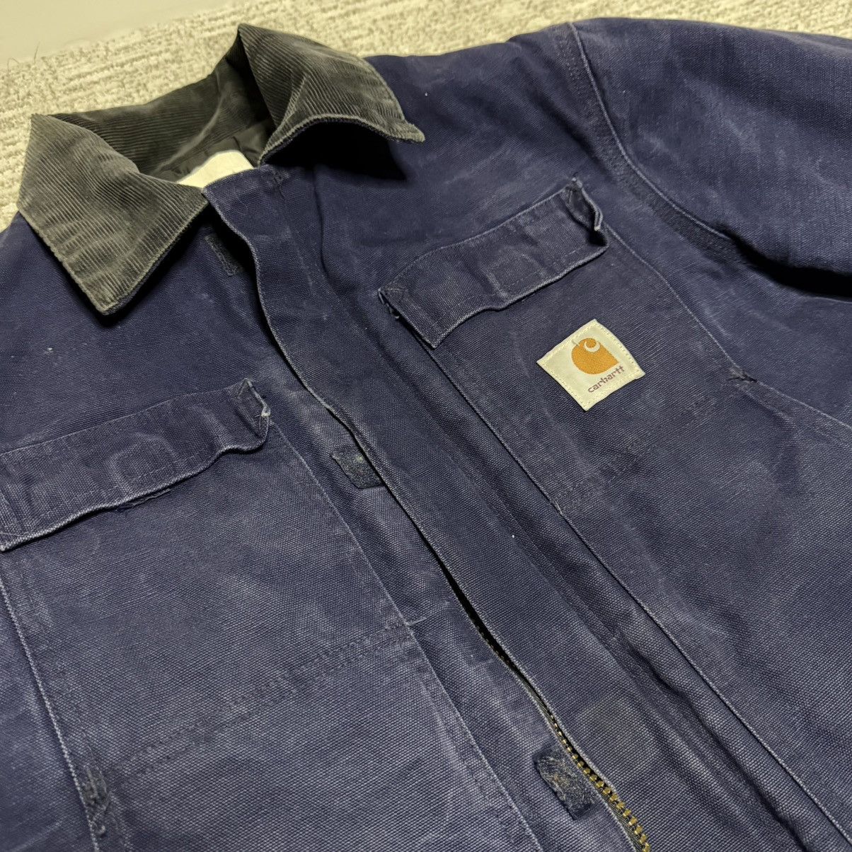 Carhartt Vintage 1980s-1990s Blue Carhartt Arctic Traditional Jacket Size US L / EU 52-54 / 3 - 4 Thumbnail