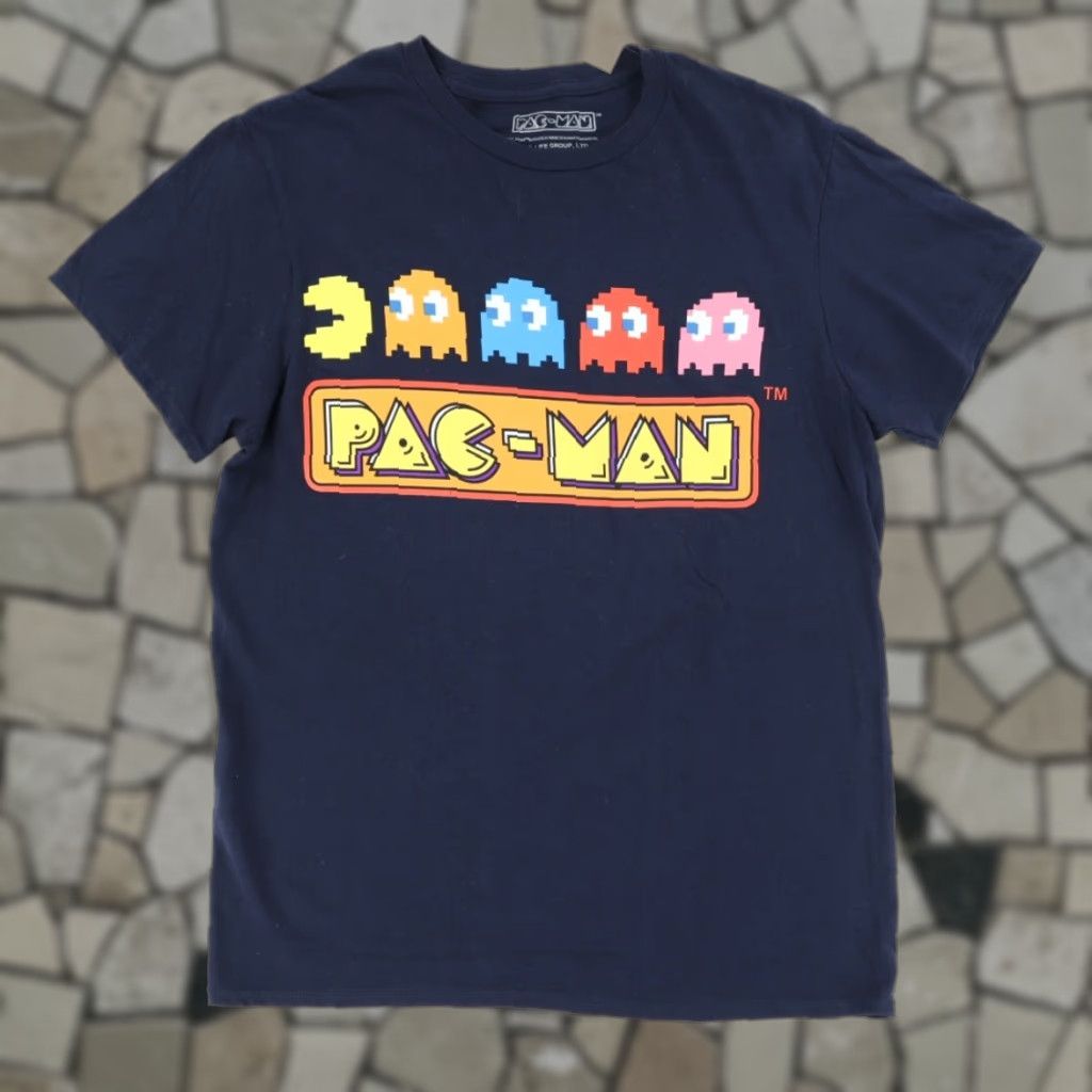 Vintage **Pac-Man Graphic Solid Navy Men's T-Shirt M** User: **Pac-Man Graphic Solid Navy Men's T-Shirt M** Size US M / EU 48-50 / 2 - 1 Thumbnail