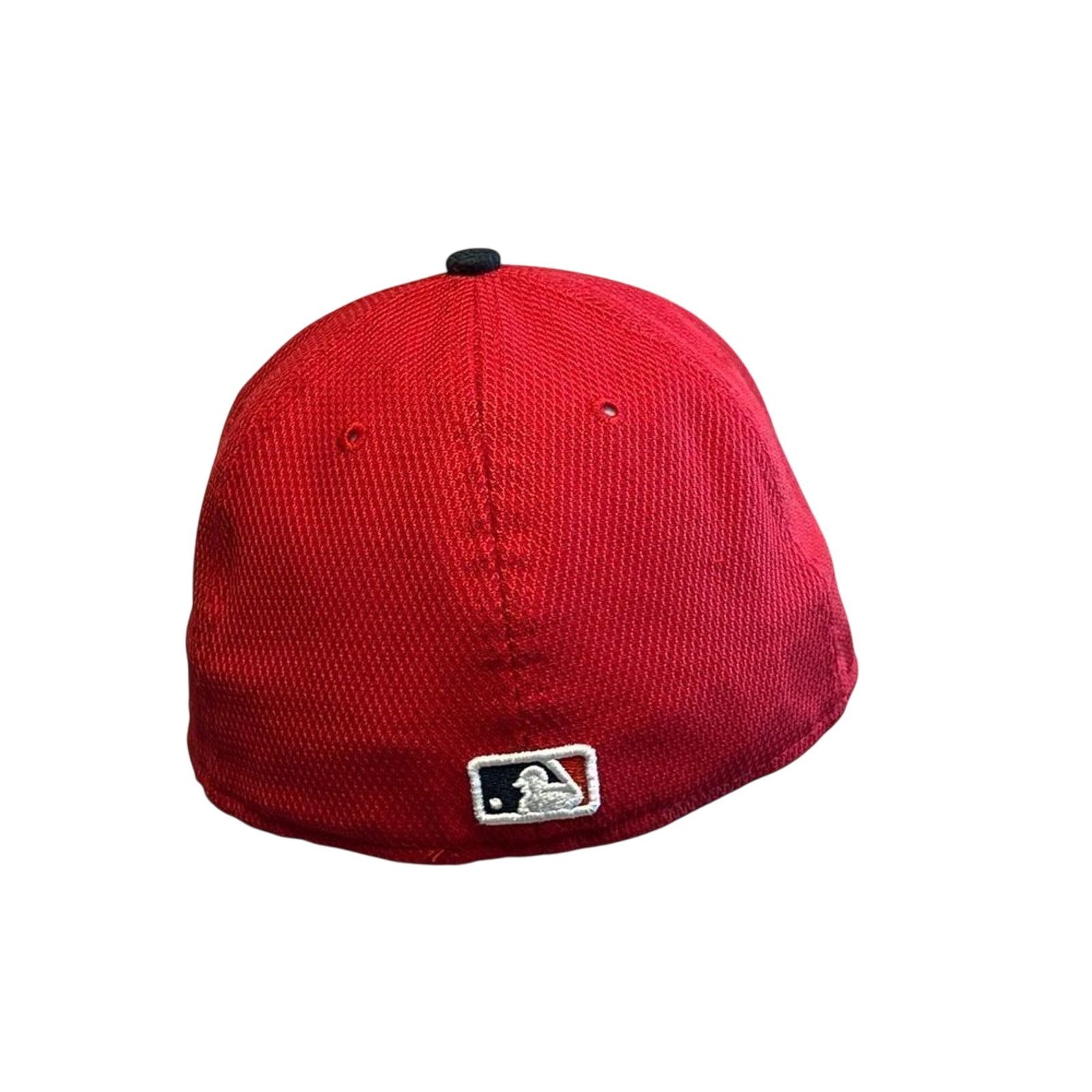 New Era New Era Los Angeles Angels 5950 Baseball Cap Hat 7 1/8 MLB Size ONE SIZE - 3 Thumbnail