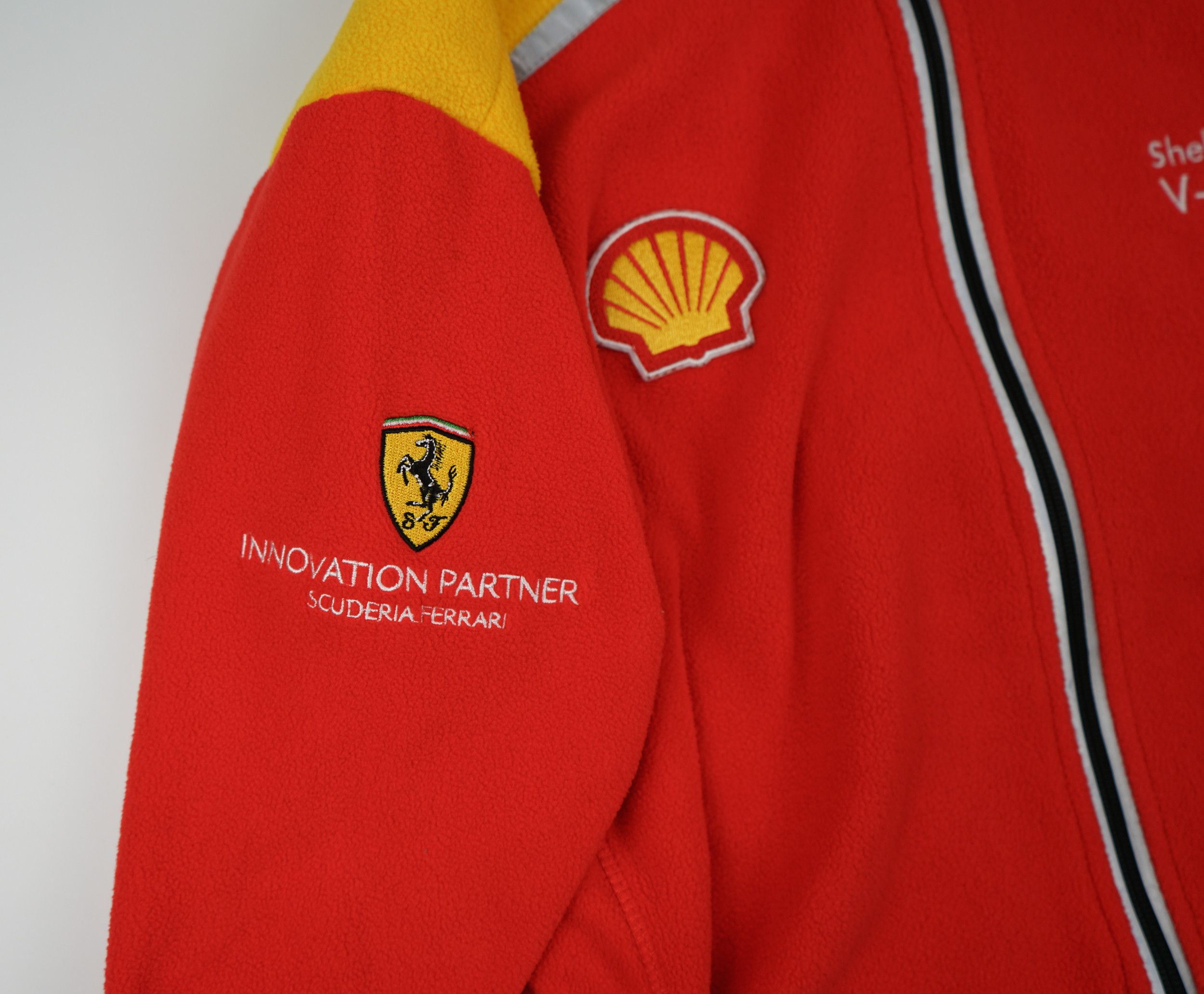 Ferrari × Vintage Real Scuderia Ferrari Fleece Jacket Size US L / EU 52-54 / 3 - 5 Thumbnail