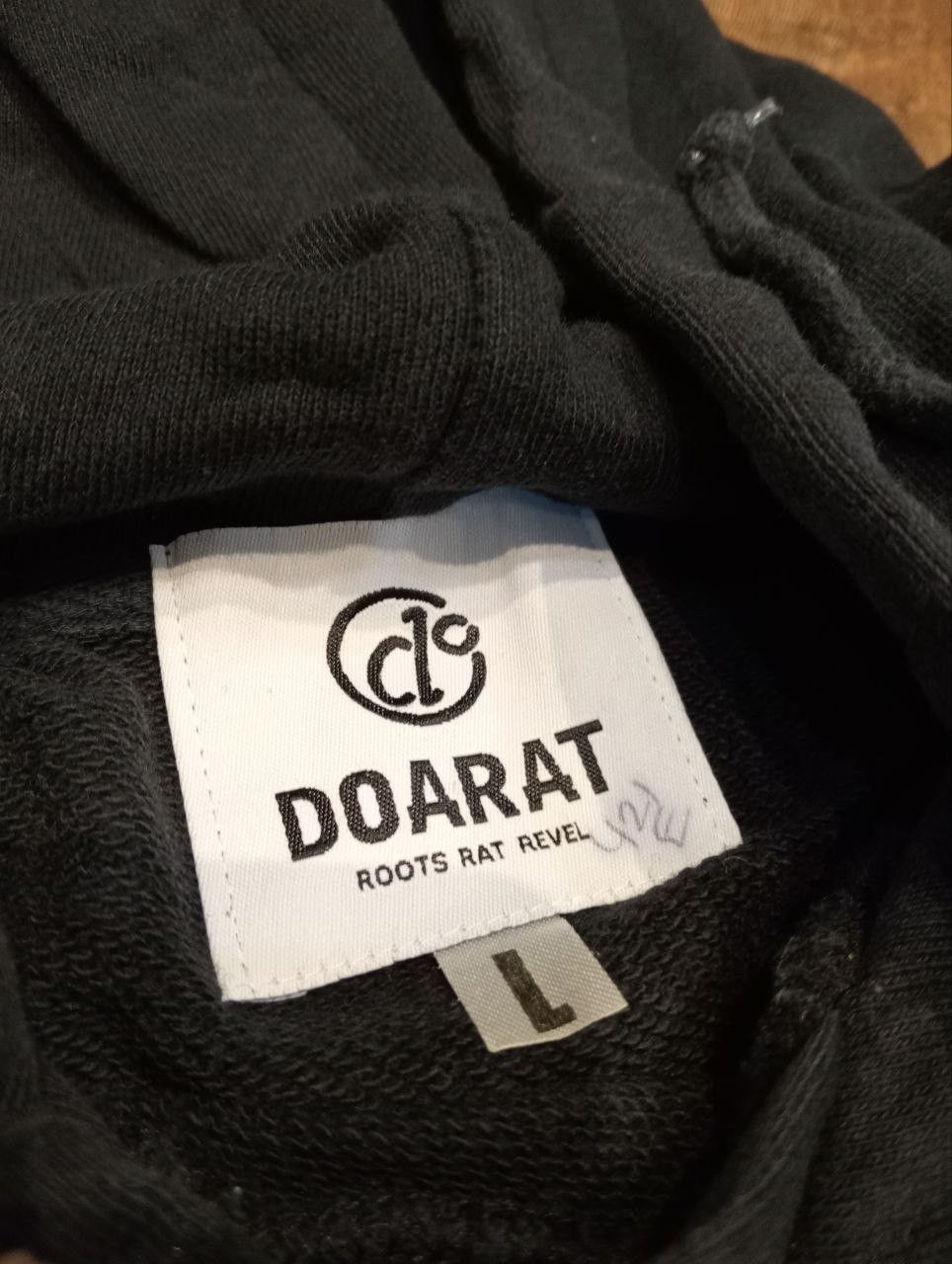 Japanese Brand JAPANESE DOARAT ROOTS RAT REVEL SPELLOUT HOODIE - SIZE L Size US L / EU 52-54 / 3 - 7 Thumbnail