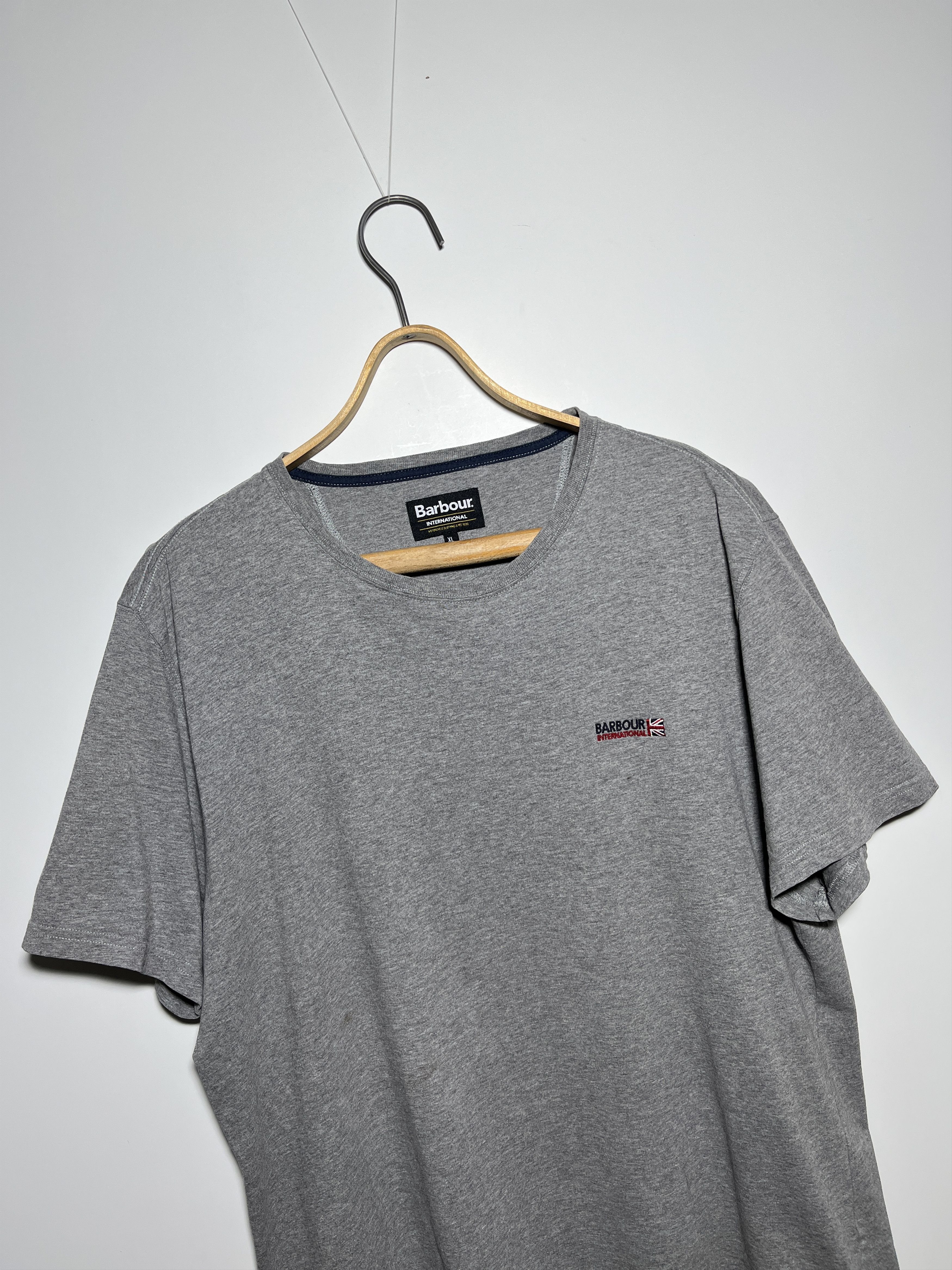 Barbour Barbour International Gray T-Shirt Size XL Size US XL / EU 56 / 4 - 3 Thumbnail