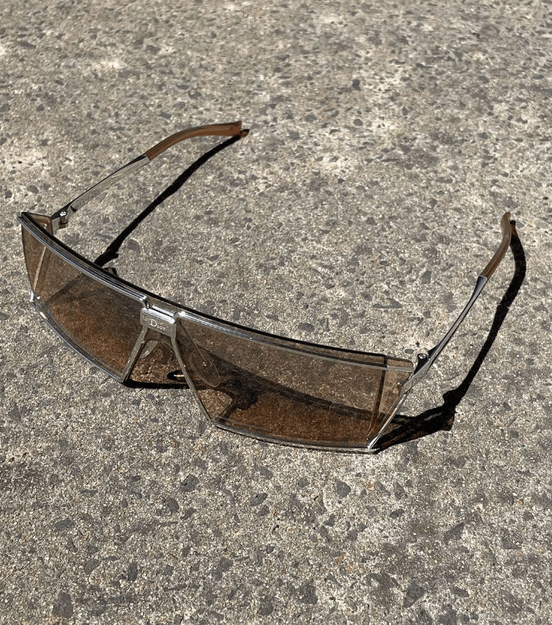 Dior Christian Dior Sunglasses Troika Shield Mask Vintage Size ONE SIZE - 3 Thumbnail