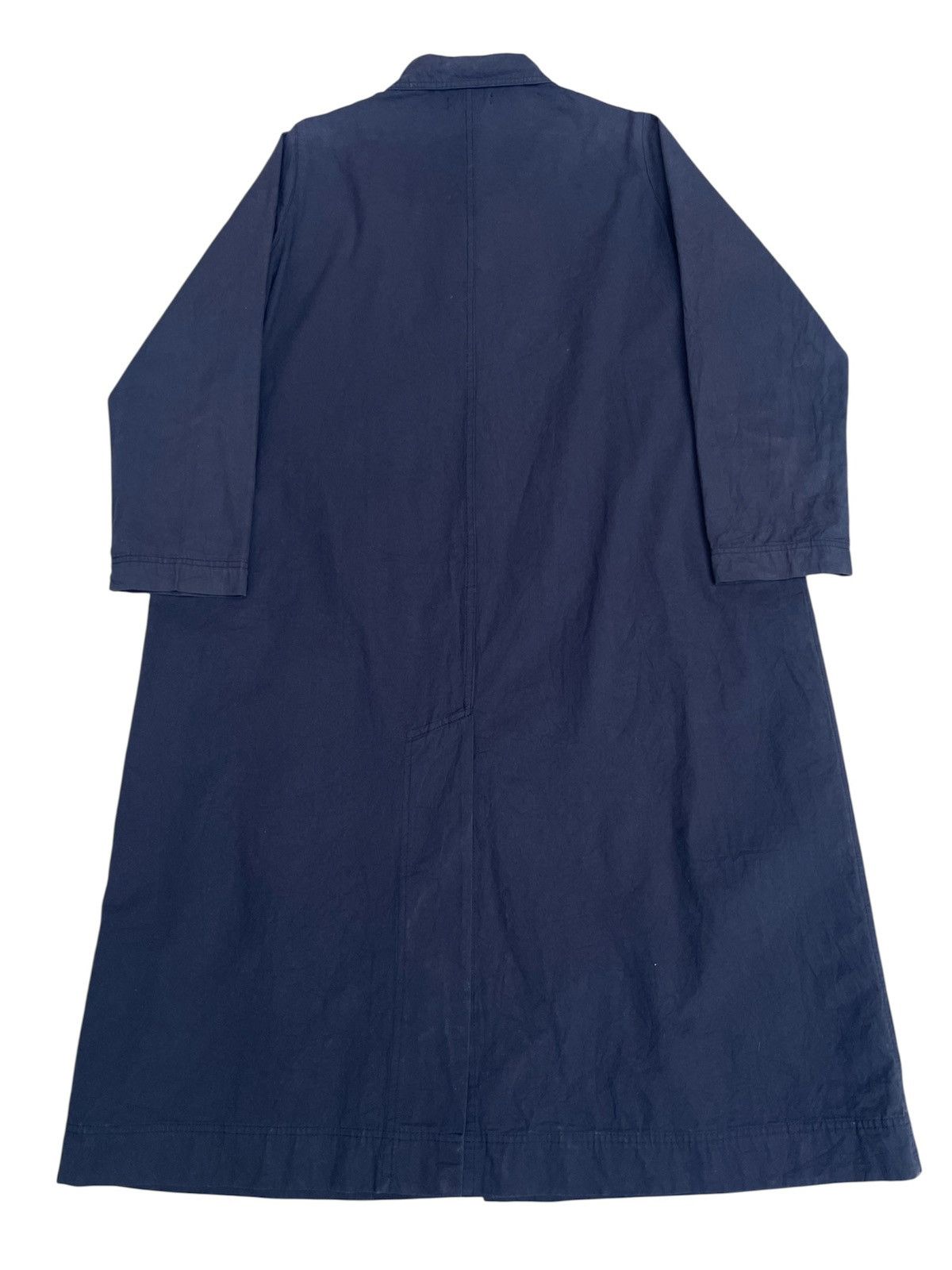 Japanese Brand OMNES Japanese Workwear Long Duster Shop Coat Jacket Size US L / EU 52-54 / 3 - 2 Thumbnail