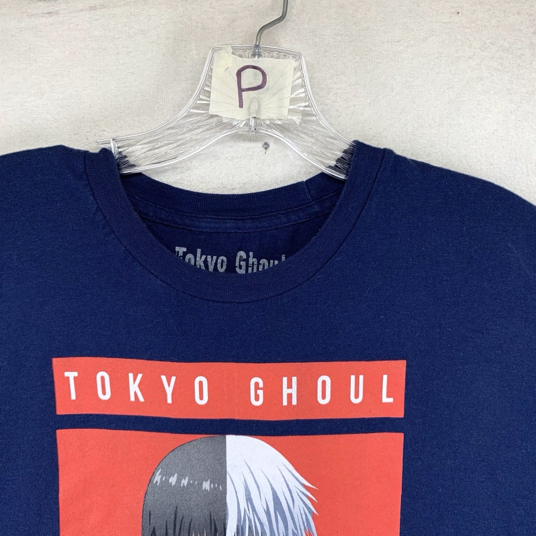 Vintage VINTAGE Tokyo Ghoul T-Shirt Men XL Blue Anime Graphic 100% Cotton All Seasons Size US XL / EU 56 / 4 - 4 Thumbnail