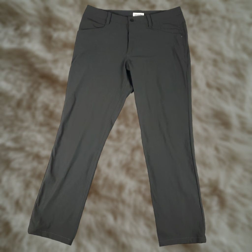 Lululemon Lululemon Gray Chino Pants Mens 36x32 Regular Fit 5 Pocket Comfort Trousers Size US 36 / EU 52 - 1 Thumbnail