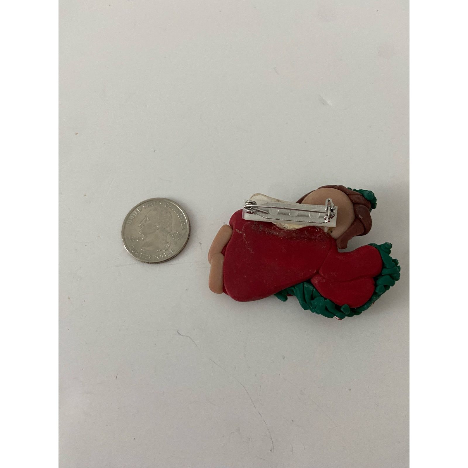 Other Repaired Christmas angel brooch Size ONE SIZE - 3 Thumbnail