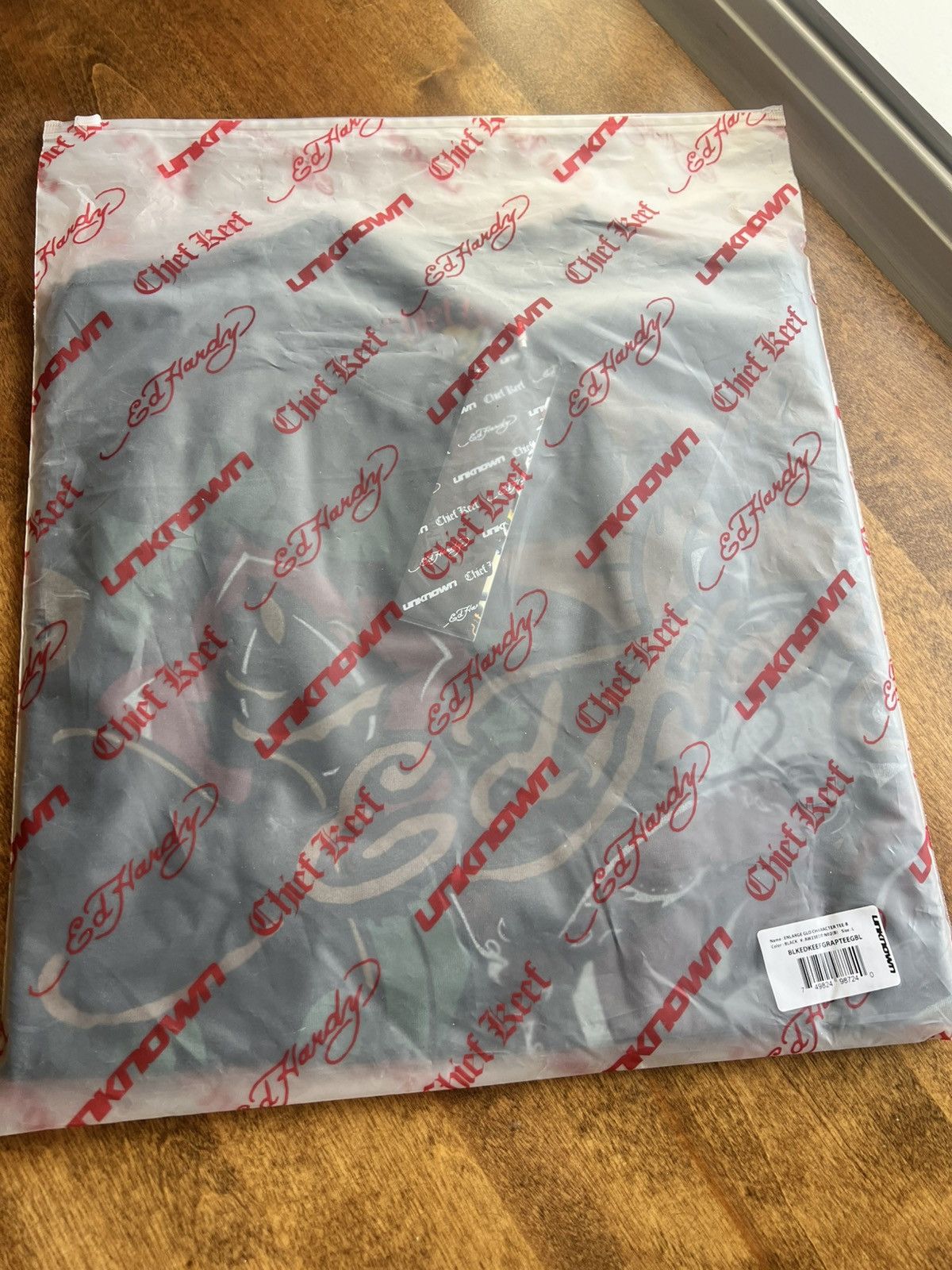 Ed Hardy × Glo Gang × Unknown London Chief Keef Glo Gang Ed Hardy Tee Shirt Size US L / EU 52-54 / 3 - 6 Thumbnail