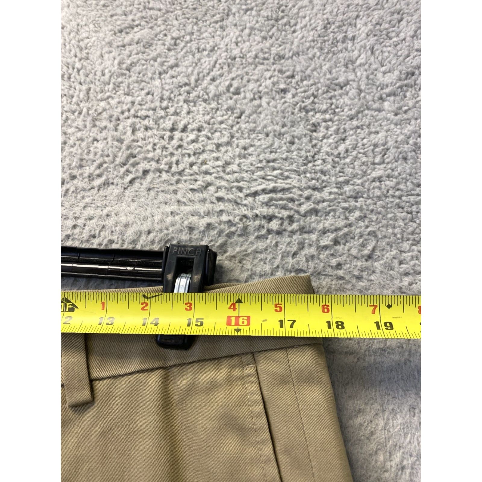 Eddie Bauer VINTAGE Eddie Bauer Pants Mens 34x32 Chino Khaki Cotton Fleece Pockets 90s Mens Size US 34 / EU 50 - 3 Thumbnail