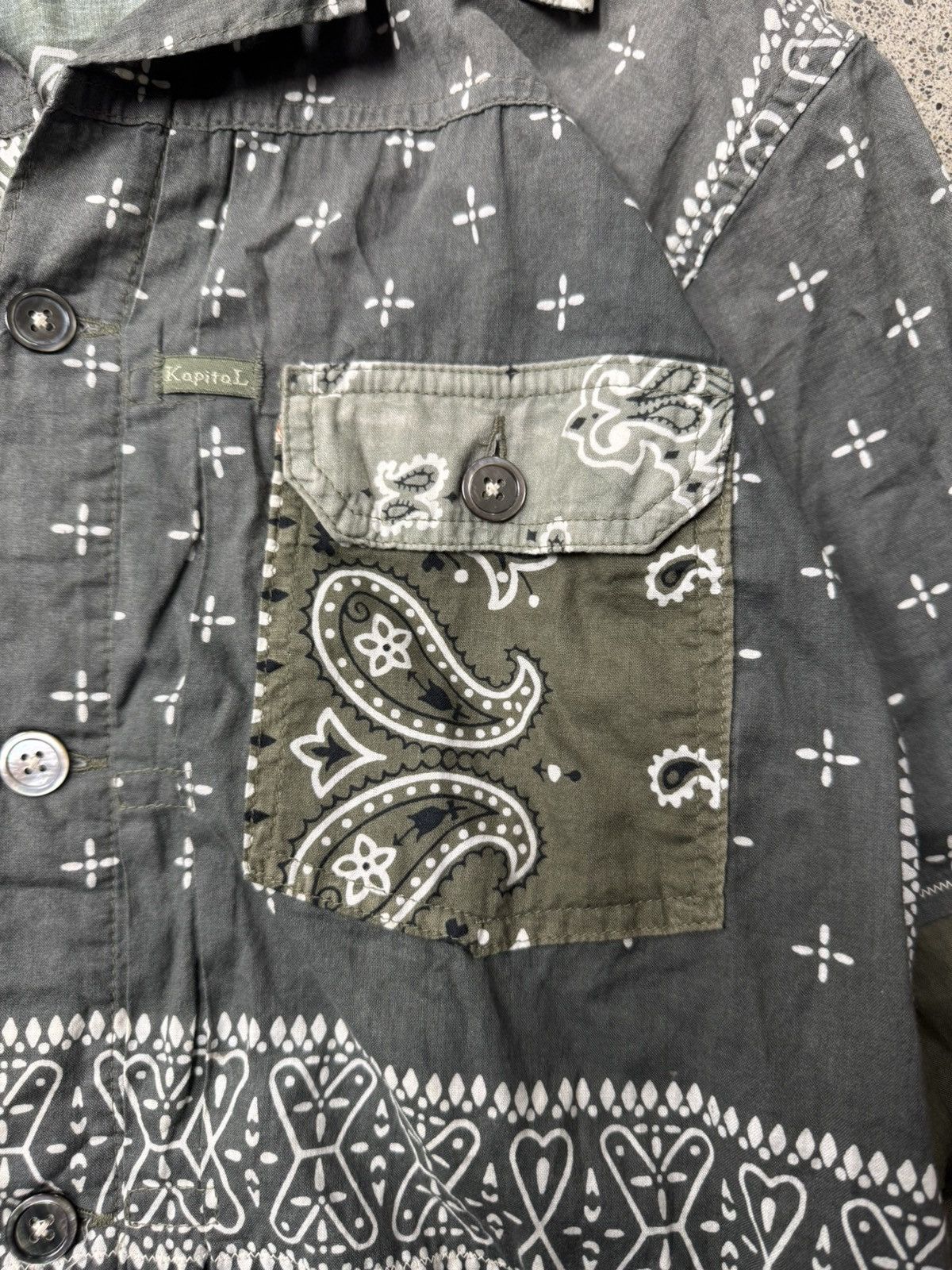 Kapital SS2024 Kapital Paisley Patchwork ‘Type 1’ Trucker Jacket Size US L / EU 52-54 / 3 - 2 Thumbnail