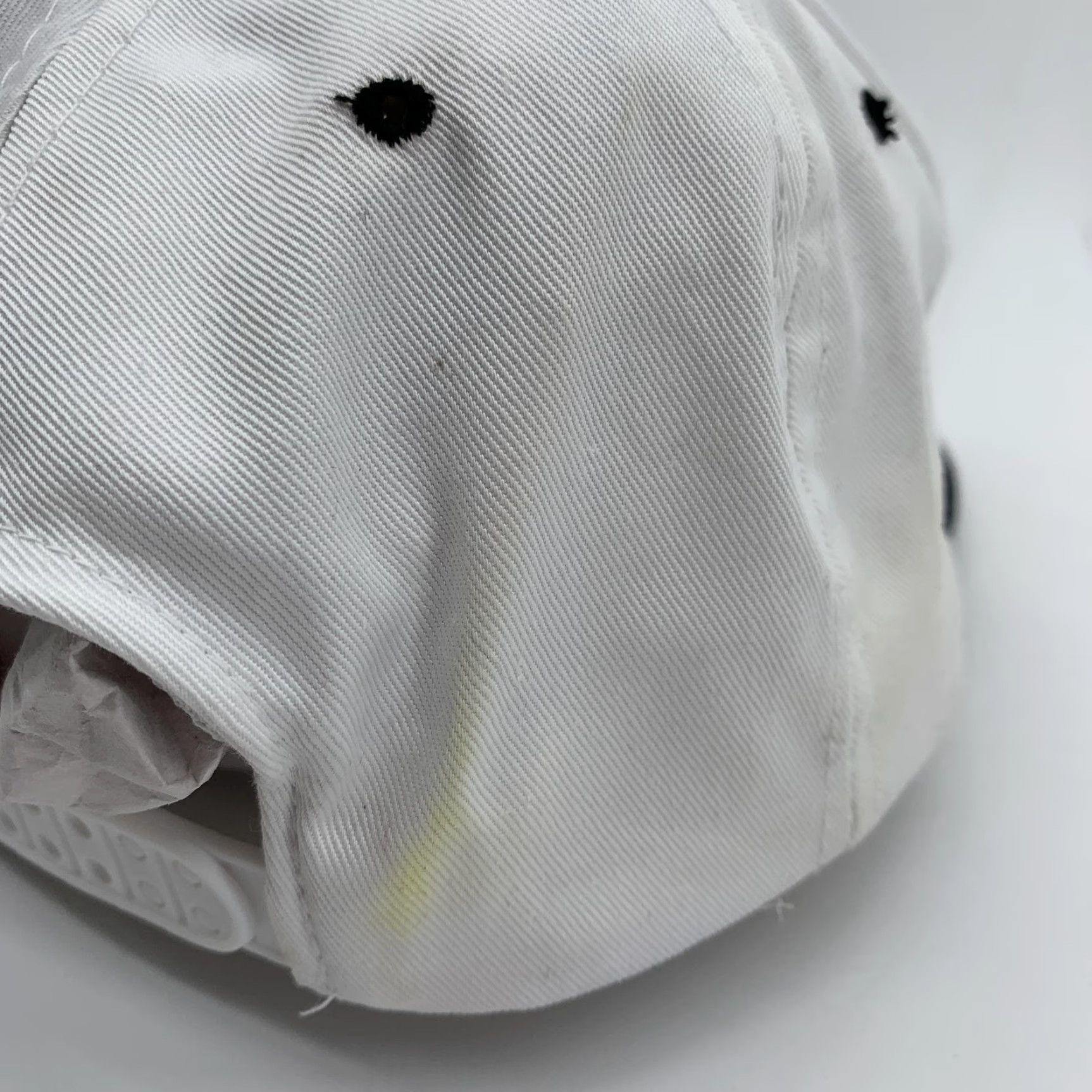 Logo 7 SERV-TECH Hat Cap Snap Back Mens One Size White Black Logo Baseball Adjustable Size ONE SIZE - 5 Thumbnail
